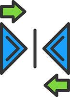 Reflection Vector Icon Design