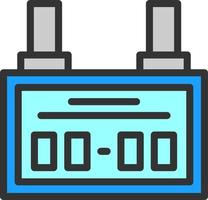 Scoreboard Vector Icon Design