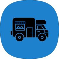 Food Truck Vector Icon Design