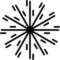 Fireworks Vector Icon Design