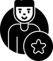 Employee Of The Year Vector Icon Design