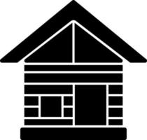 Cabin Vector Icon Design