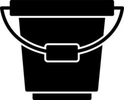 Bucket Vector Icon Design