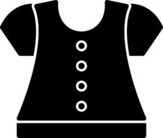 diseño de icono de vector de blusa