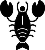 Lobster Vector Icon Design