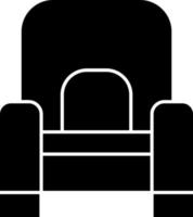 Armchair Vector Icon Design