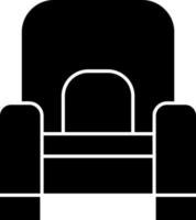 Armchair Vector Icon Design