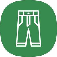 Pants Vector Icon Design