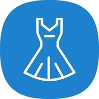 Woman Clothes Vector Icon Design