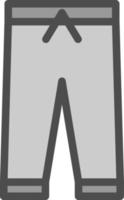Trousers Vector Icon Design