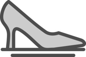 High Heel Vector Icon Design