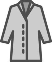 Lab Coat Vector Icon Design