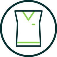 Sleeveless Shirt Vector Icon Design