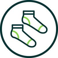 Socks Vector Icon Design