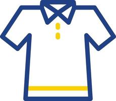 diseño de icono de vector de camisa de polo