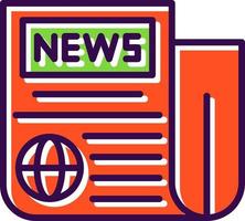 News Vector Icon Design