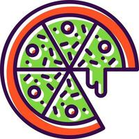 diseño de icono de vector de pizza