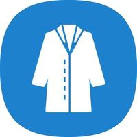 Lab Coat Vector Icon Design