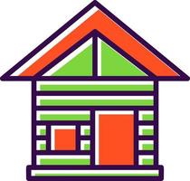 Cabin Vector Icon Design