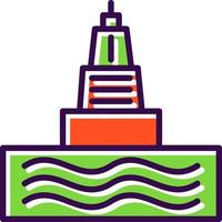 Buoy Vector Icon Design