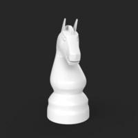 Chess object isolated on background photo