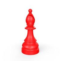 Chess object isolated on background photo