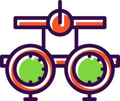 Optometrist Vector Icon Design