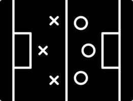 Hockey Field Vector Icon Design