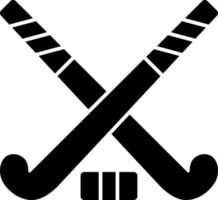 diseño de icono de vector de hockey