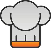 diseño de icono de vector de sombrero de chef