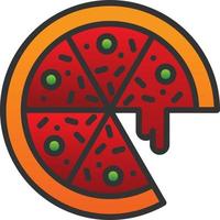 diseño de icono de vector de pizza