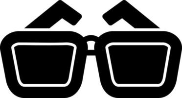 Glasses Vector Icon Design