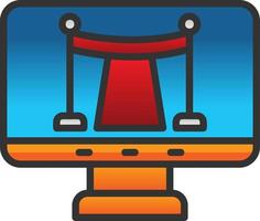 diseño de icono de vector de programa