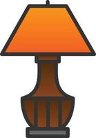 Lamp Vector Icon Design