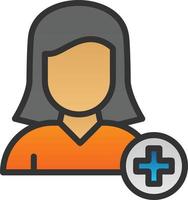 Patient Vector Icon Design