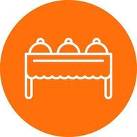 Buffet Vector Icon Design