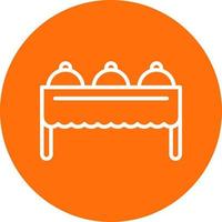 Buffet Vector Icon Design