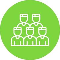 Crowd Vector Icon Design