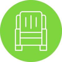 Armchair Vector Icon Design