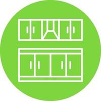 Kitchen Furniture Vector Icon Design