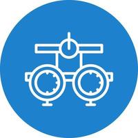 diseño de icono de vector de optometrista