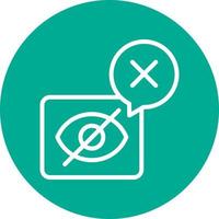 Blind Vector Icon Design