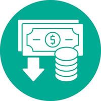 Income Vector Icon Design