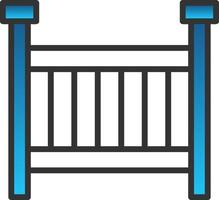 Crib Vector Icon Design