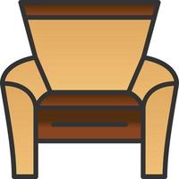 Chair Vector Icon Design