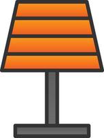 Lamp Vector Icon Design