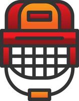 Helmet Vector Icon Design