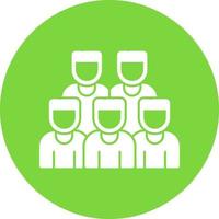 Crowd Vector Icon Design