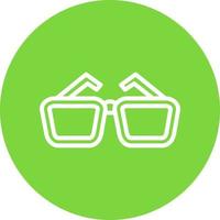 Glasses Vector Icon Design