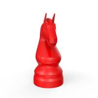 Chess object isolated on background photo